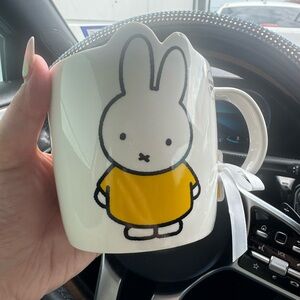 Miffy White Double Sided Mug with Black Outline New with tags